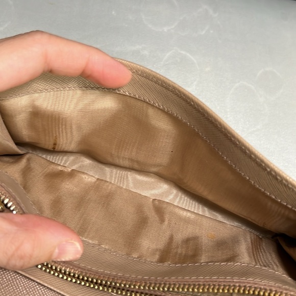 Prada Authentic Saffiano Leather Beige Flap continental Long Wallet - Picture 7 of 16